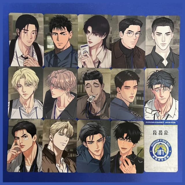 Koreańska karta Manga Lomo Postacie komiksowe HD Fotokartki Kolekcja fanów